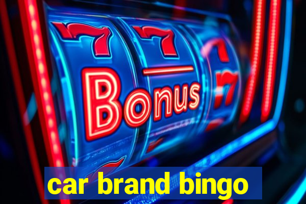 car brand bingo